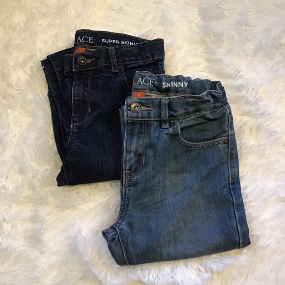 Children’s Place Skinny Super Skinny Faded-Knees Jeans Bundle 8 - Picture 5 of 6